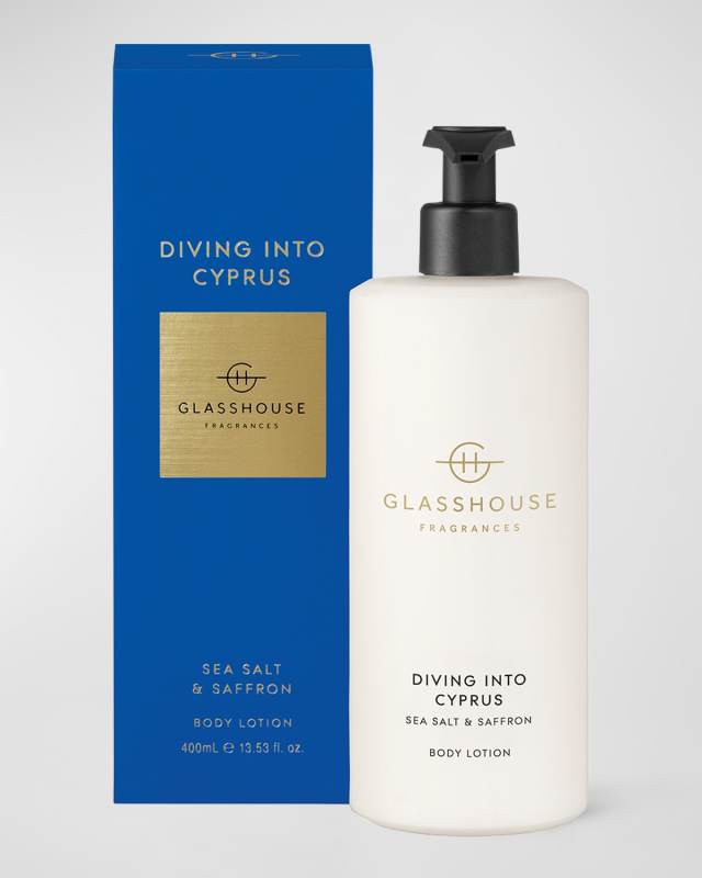 13.5 oz. Diving Into Cyprus Body Lotion